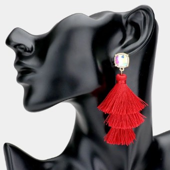 Crown Jewel Style #AB Red Tassel #0 thumbnail